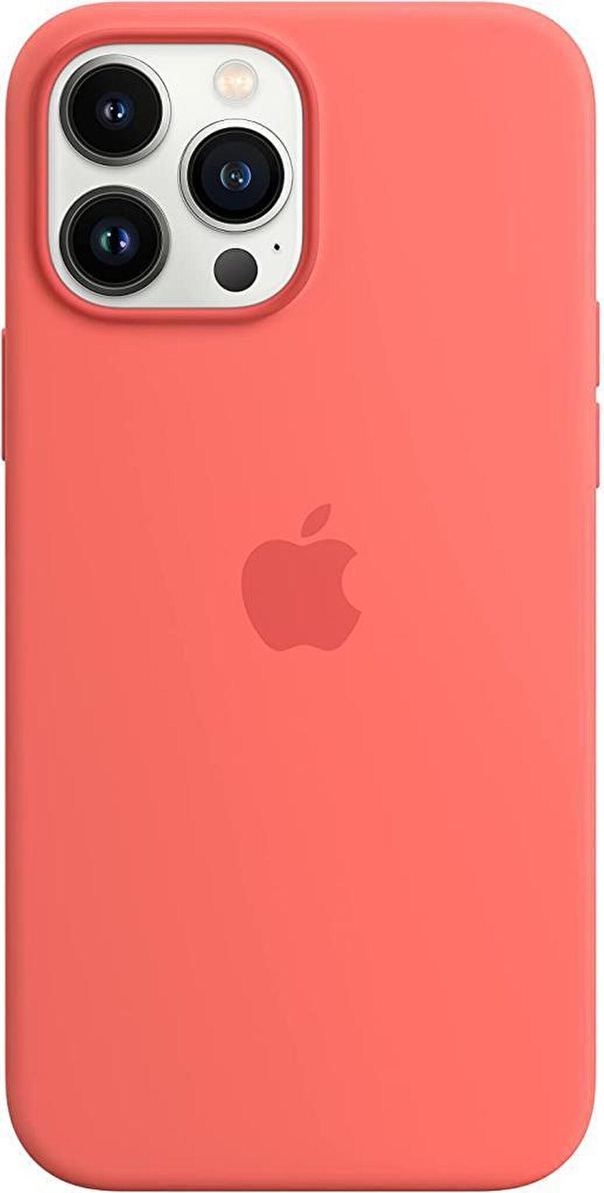 Apple MagSafe özellikli Silikon Kılıf  (iPhone 13 Pro Max) - Pembe Pomelo